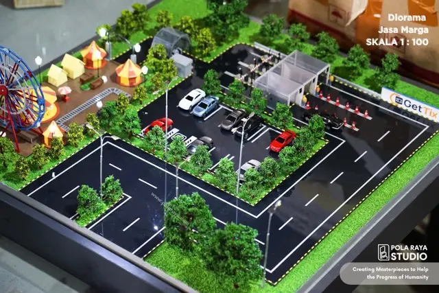 Diorama Taman Hiburan