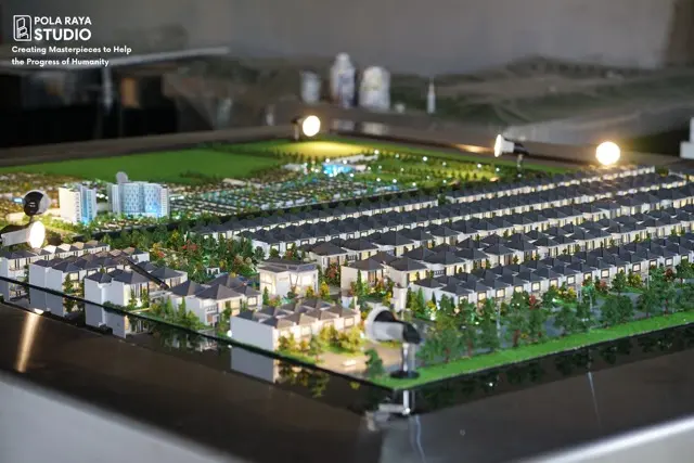 jasa maket site plan
