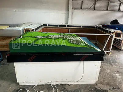 Jasa Maket Kontur Pola Raya Studio