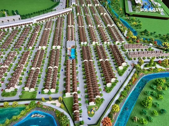 site plan perumahan