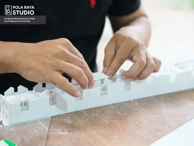 Proses Produksi maket