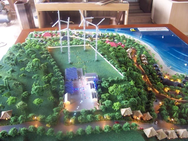 Maket energy hybrid dan pembangkit listrik sebagai proof technical model Pola Raya Studio