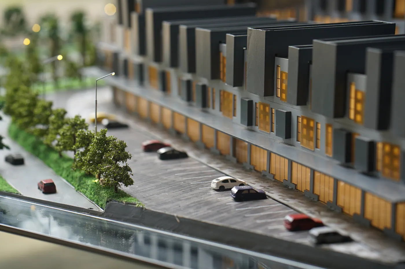 Detail revisi maket sebagai proof perbaikan dan upgrade maket Pola Raya Studio