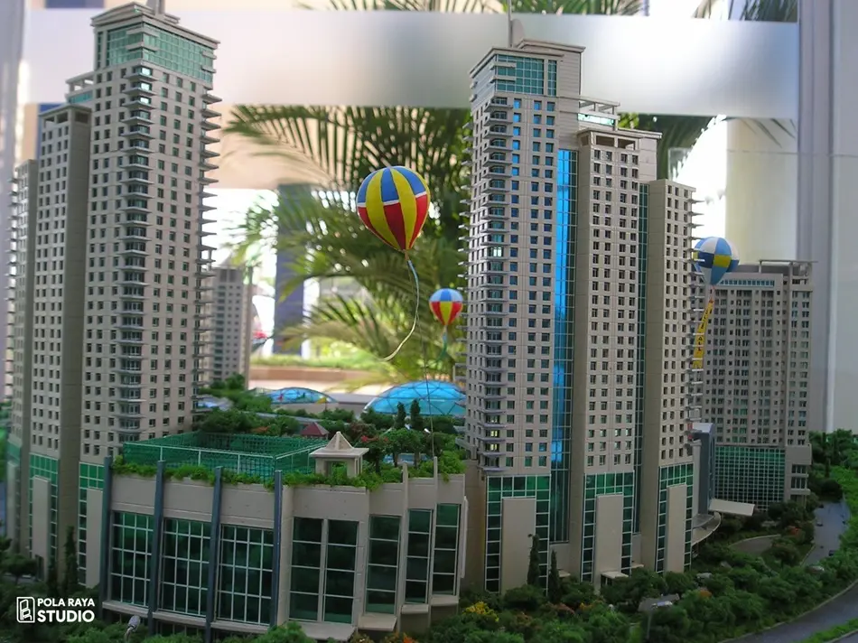 Contoh Maket Mall