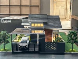 maket rumah sederhana
