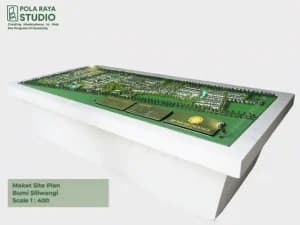 Jasa maket site plan