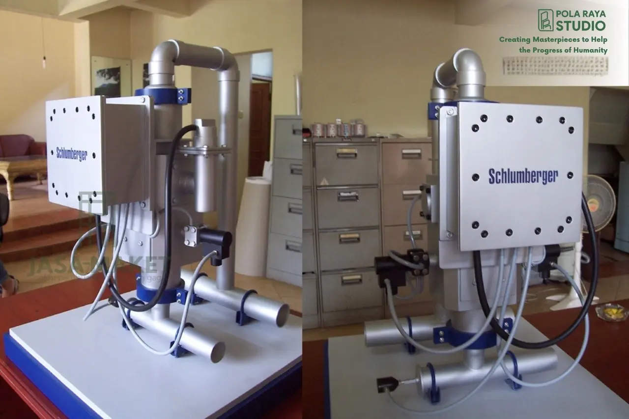 Maket mesin schlumberger