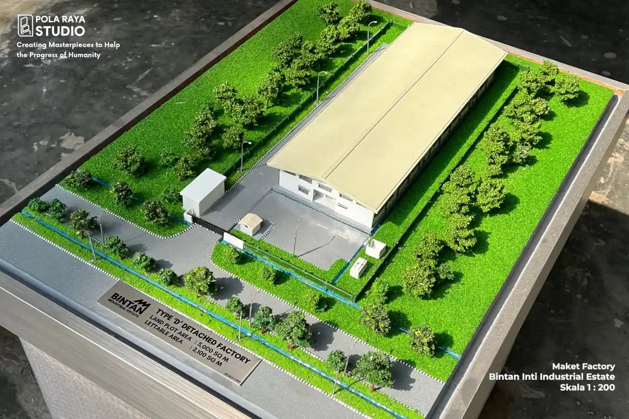 Jasa Pembuatan Maket Factory 
