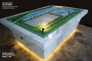 Gambar Maket Kawasan Industri PT. Dwi Kencana