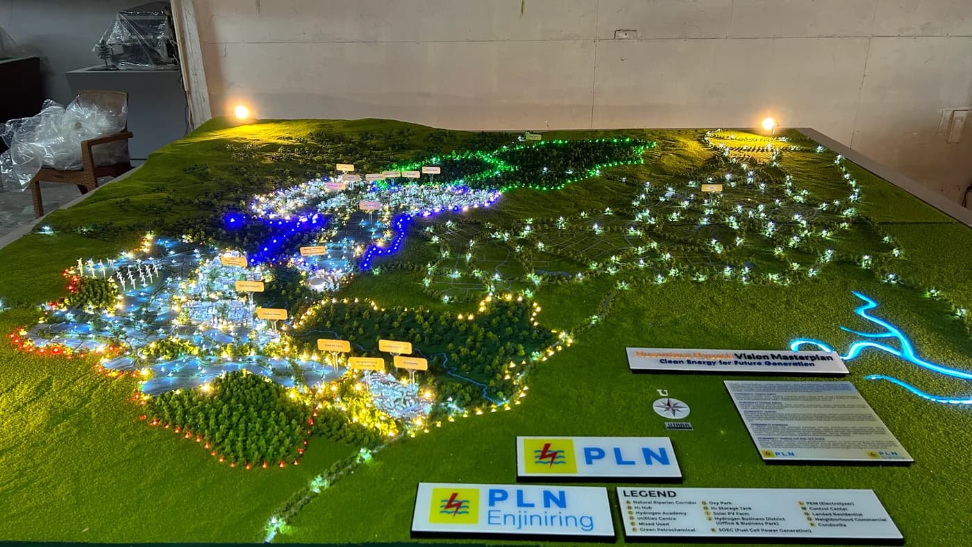 Maket Geothermal Pola Raya Studio