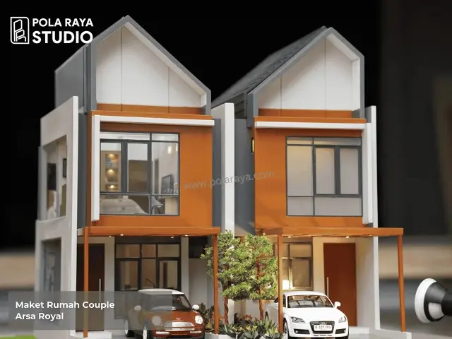 maket rumah couple