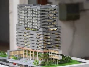 maket tower pulo mas